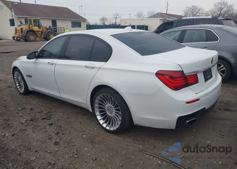 2014 BMW 750I z USA, uszkodzony, nr VIN WBAYA8C58ED228203